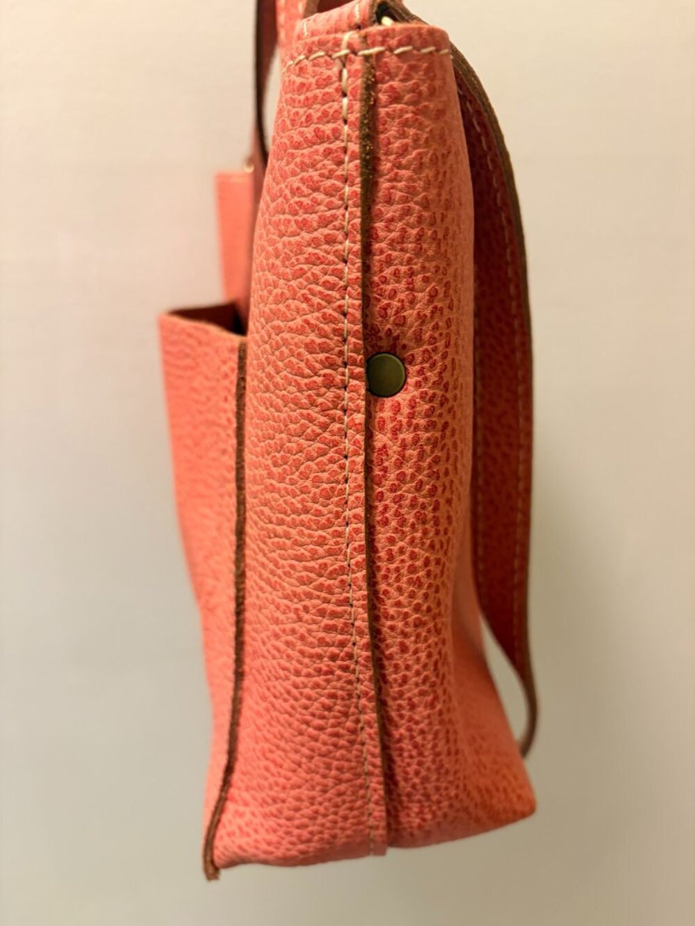 PLG Mini Crossbody Tote – Bubblegum 💗 with Zipper top - Picture 7 of 8